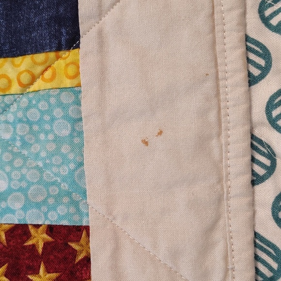 Handmade Quilted Hand Stitched Placemats Kitchen Chickens Funny Farm Funny - Picture 6 of 10